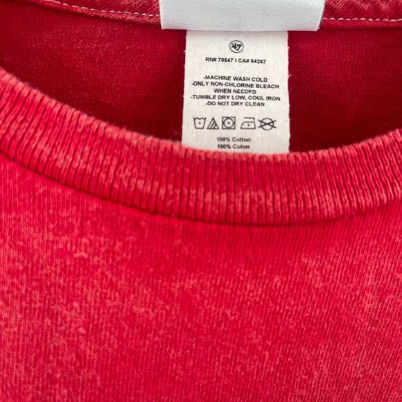 '47 BRAND VINTAGE TUBULAR Top Size S/M Long Sleeve Ohio State Buckeyes NWT - Picture 6 of 13